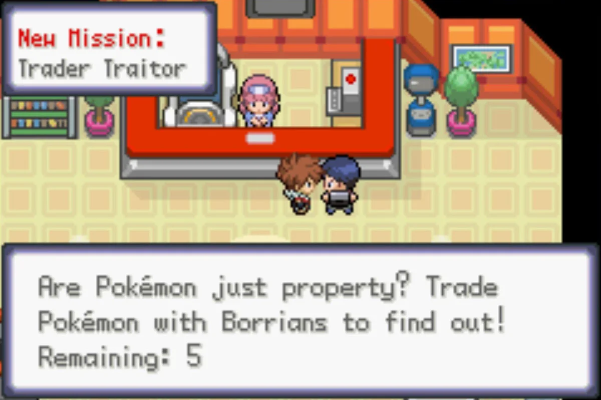 The trader mission / Pokémon Unbound