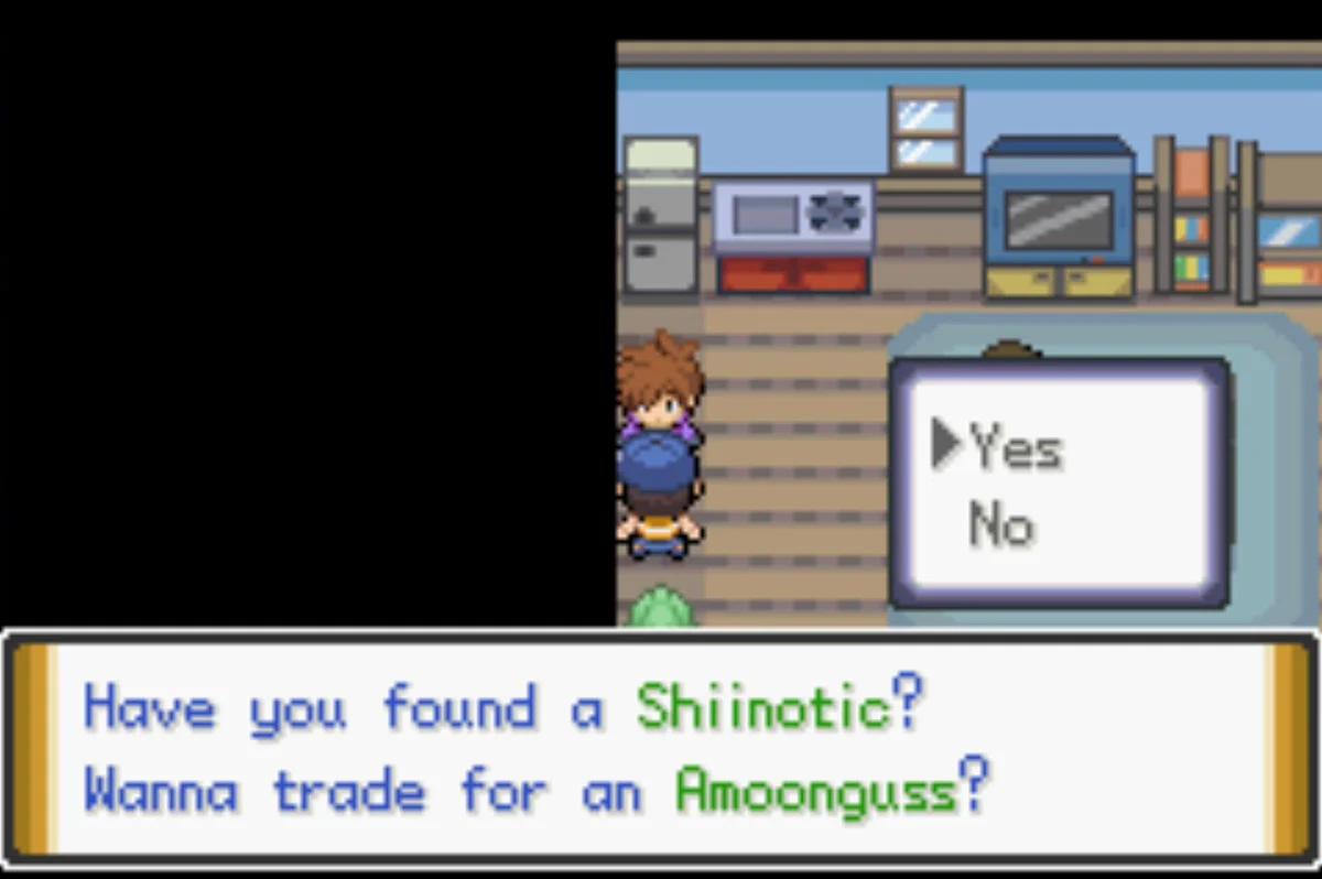 The trader in Vivill Town / Pokémon Unbound