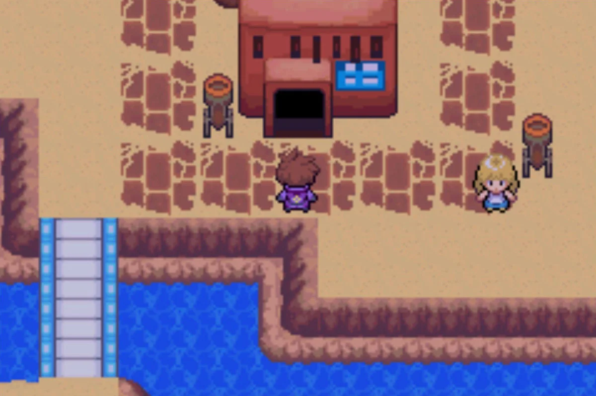 The entrance to the Psychic’s house / Pokémon Unbound