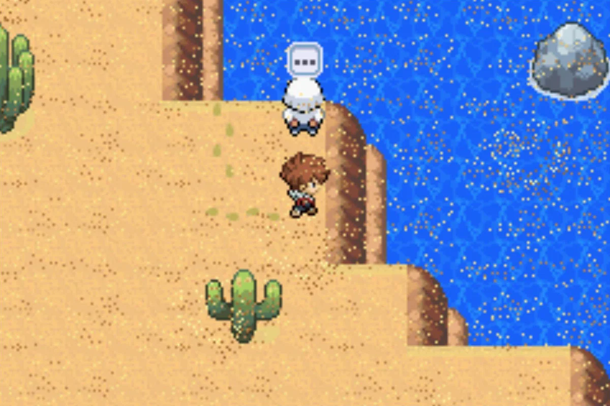 Return to the old man / Pokémon Unbound