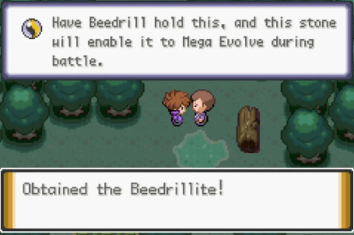 The reward for cutting all that grass / Pokémon Unbound