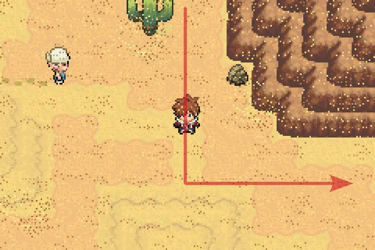 길이 열리면 동쪽으로 꺾기. / Pokémon Unbound