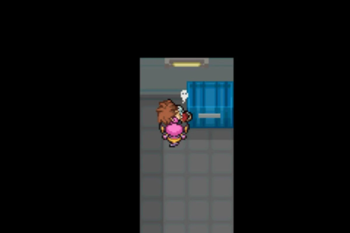 You find yourself in a hallway in one part of the base / Pokémon Unbound