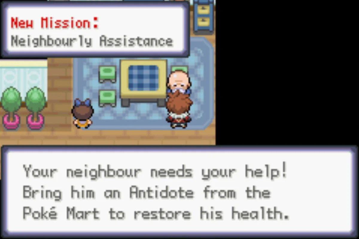 A quest from your neighbor / Pokémon Unbound