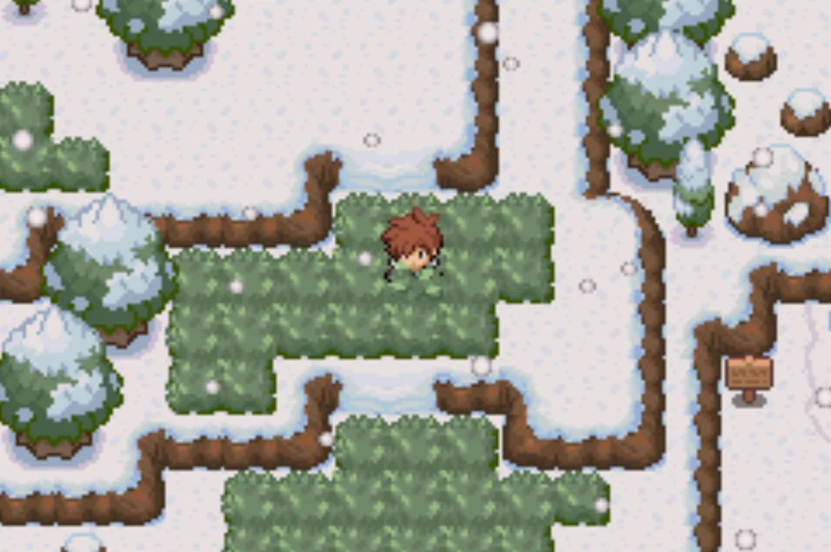 The mountain path is fairly straightforward / Pokémon Unbound