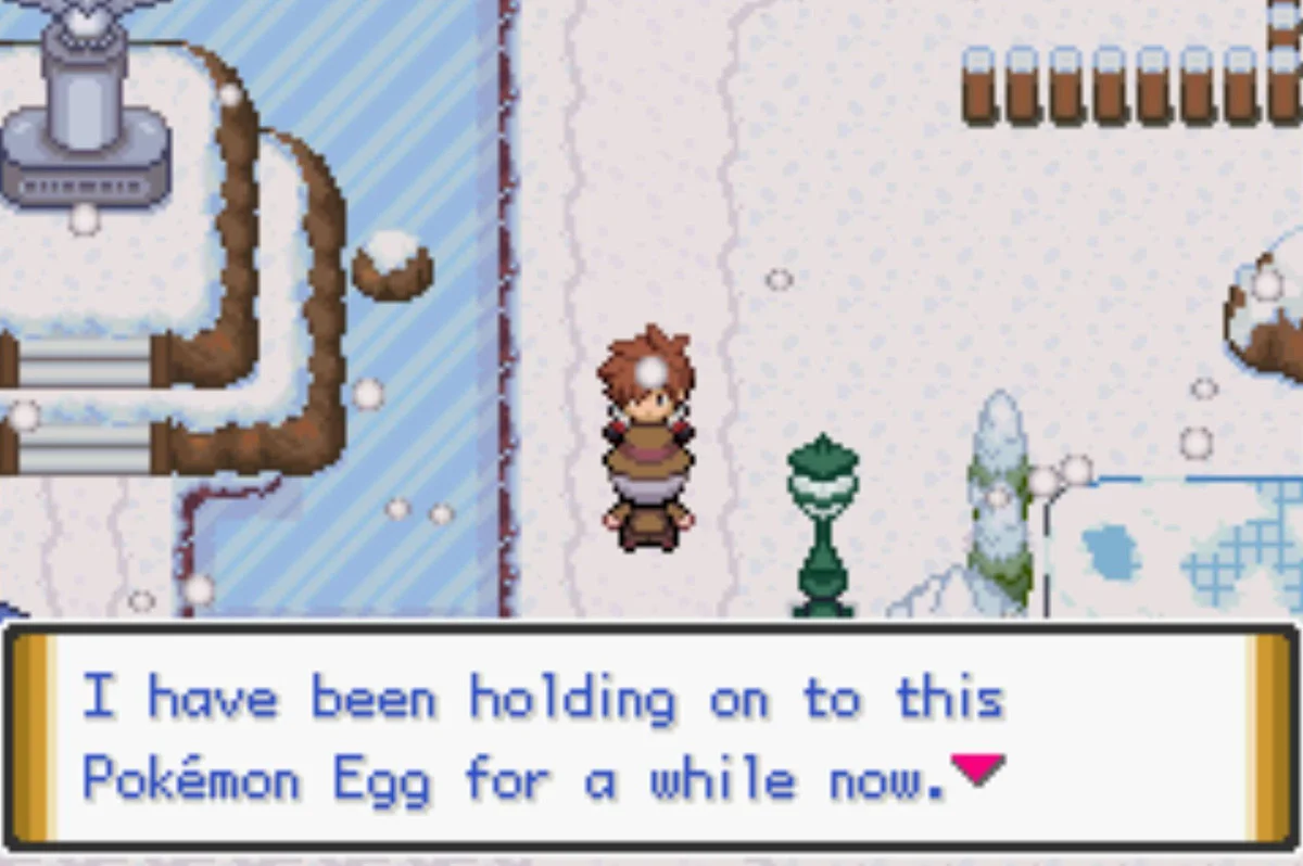 This old man has a gift for you / Pokémon Unbound