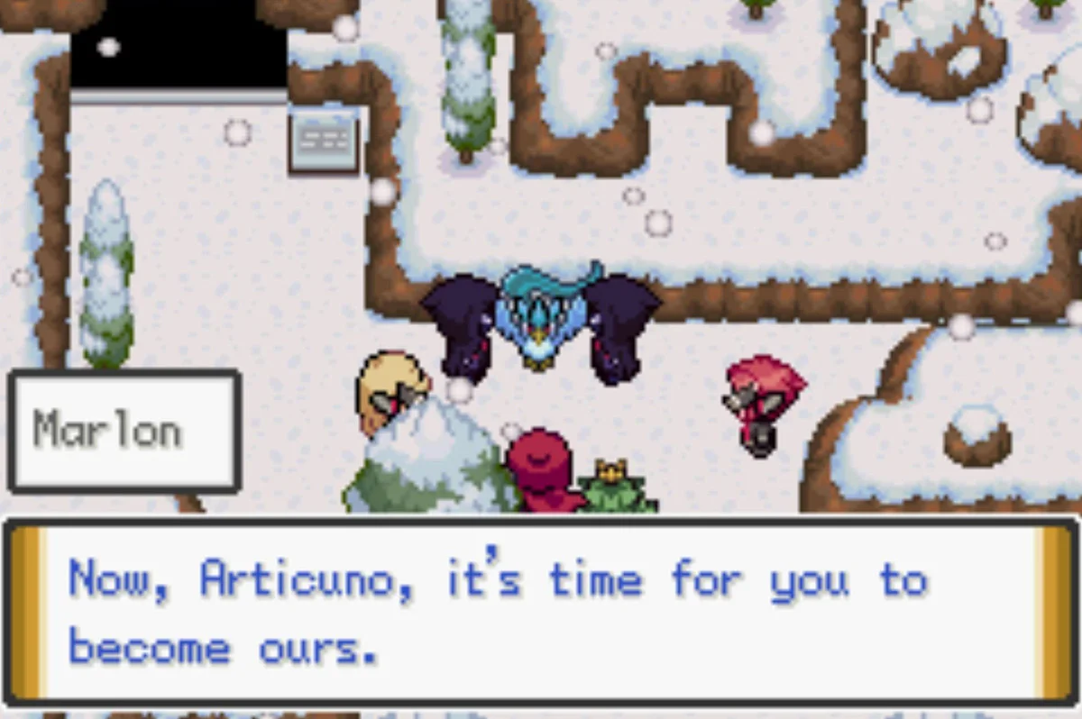 Articuno is captured / Pokémon Unbound