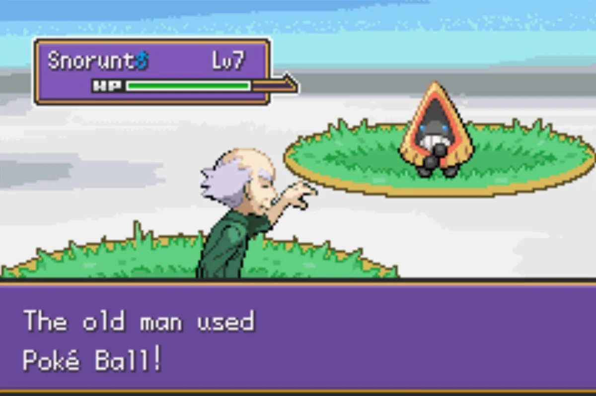 The old man shows us the ropes / Pokémon Unbound