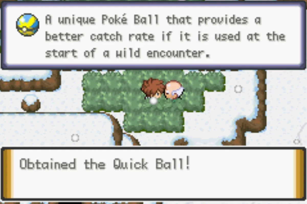 The Quick Ball is your reward / Pokémon Unbound