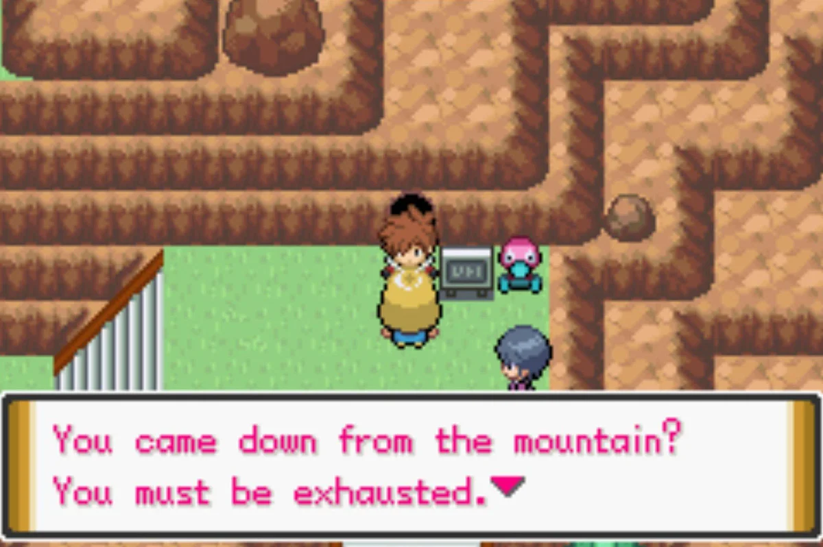 There’s a rest stop just outside / Pokémon Unbound