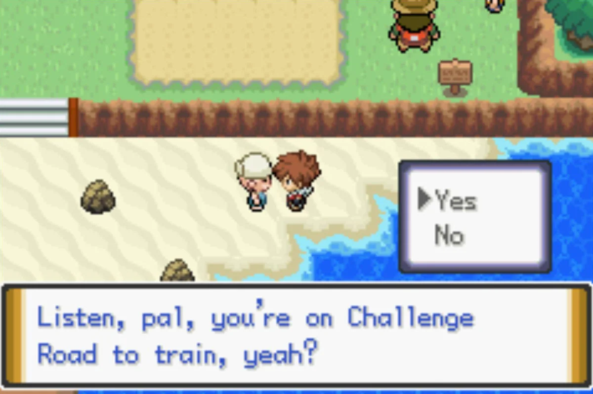 Challenge Road can be rewarding at this stage / Pokémon Unbound