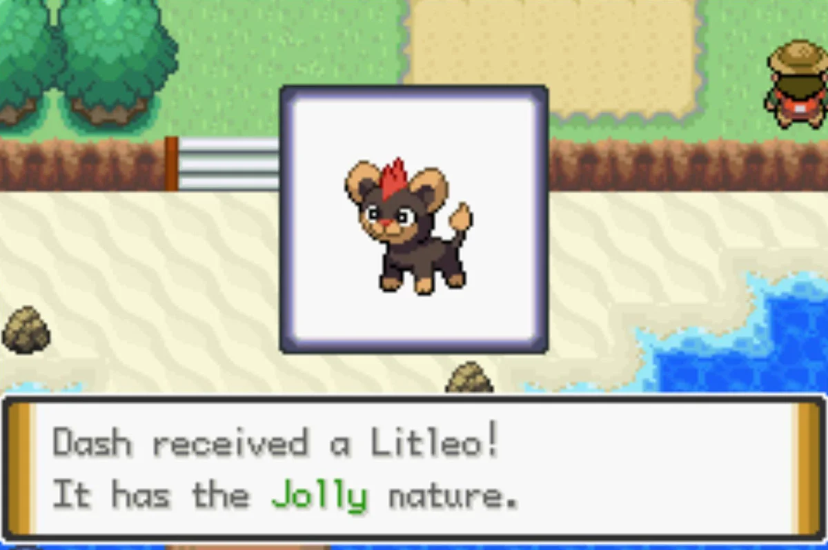 Litleo is your prize / Pokémon Unbound