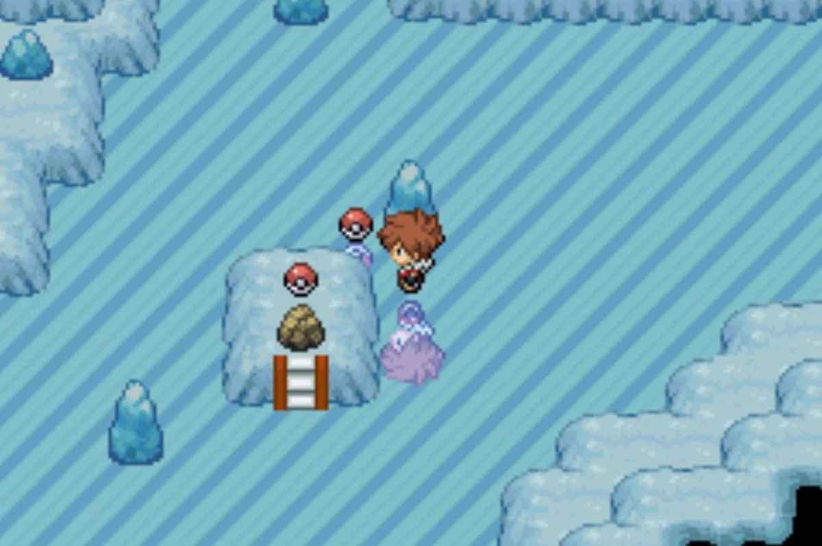 Sliding along the ice / Pokémon Unbound