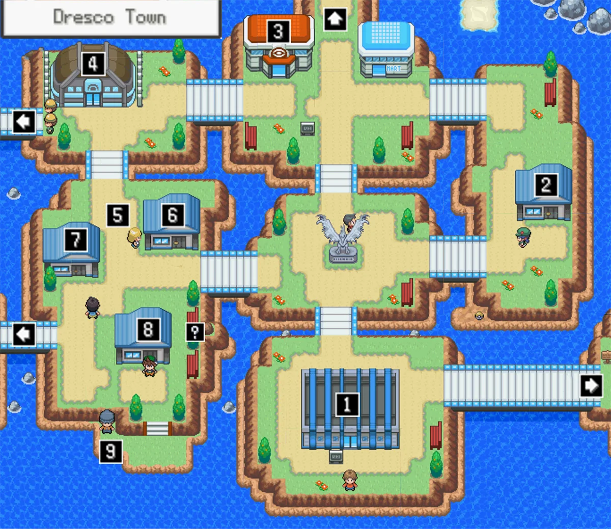Dresco Town / Pokémon Unbound