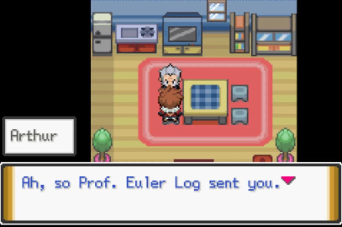 The friend is called Arthur / Pokémon Unbound