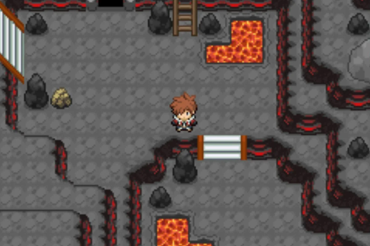 The first ladder is easy enough to find / Pokémon Unbound