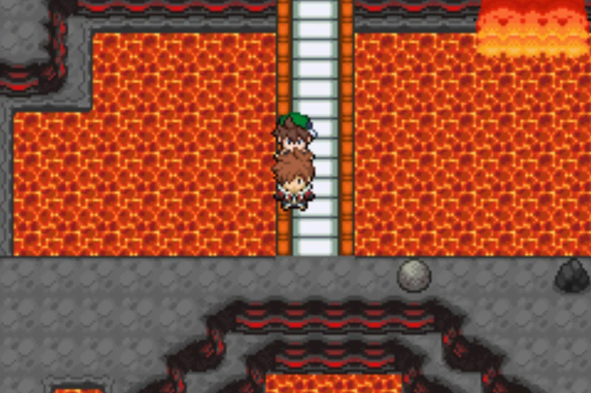 There’s a boulder here we can move later / Pokémon Unbound