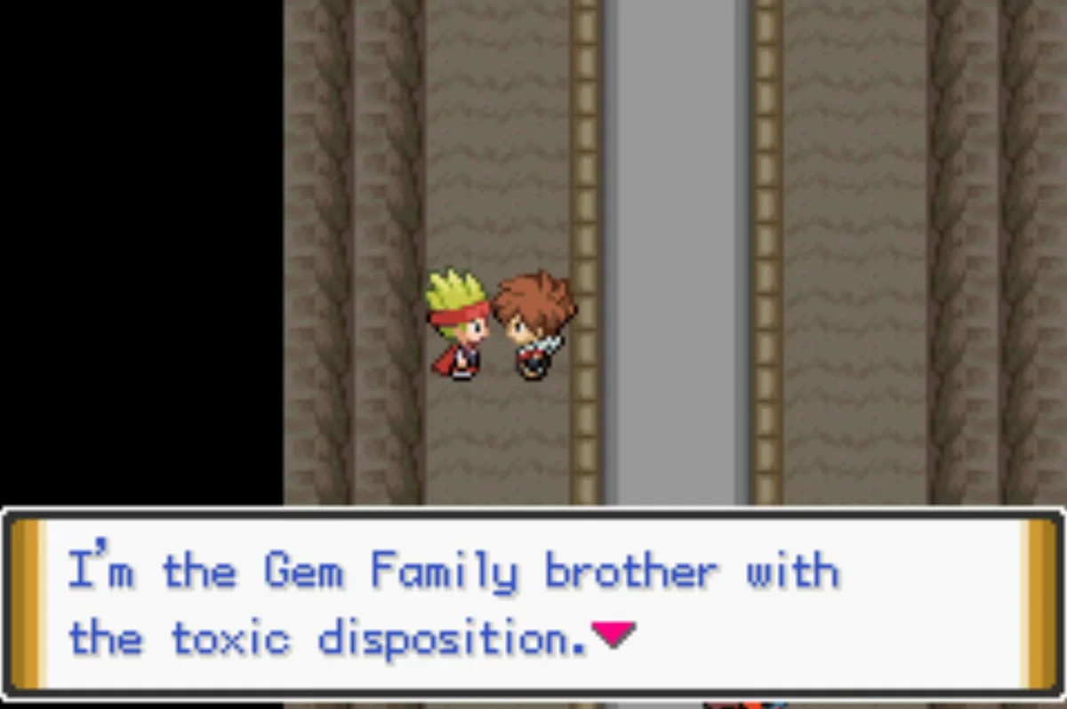 The first Gem Family member you can encounter / 포켓몬 Unbound