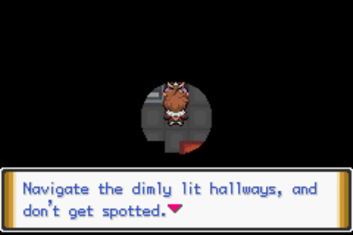 It is very dark in the Gym / 포켓몬 Unbound