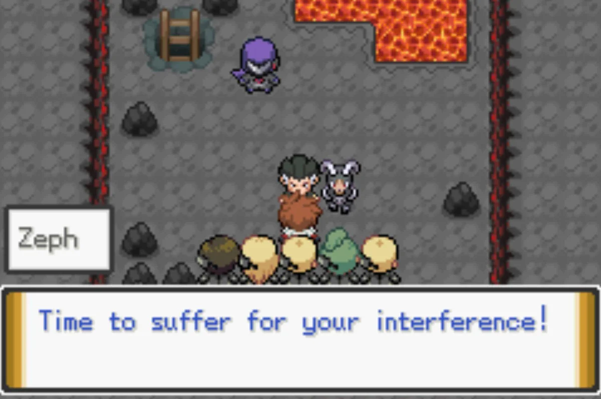 Zeph wants to take care of you himself / 포켓몬 Unbound