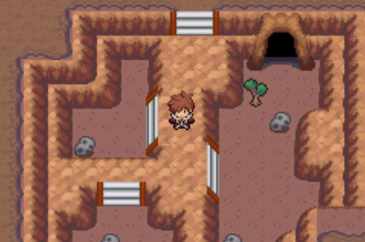 The entrance to Valley Cave / 포켓몬 Unbound