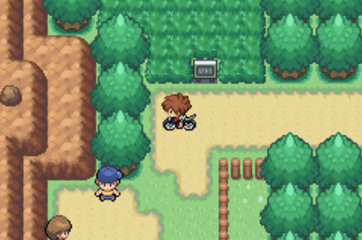 Route 7 starts here / Pokémon Unbound