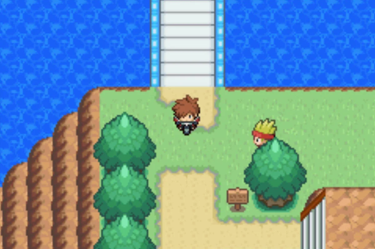 Juggler Kayden and the bridge north / Pokémon Unbound