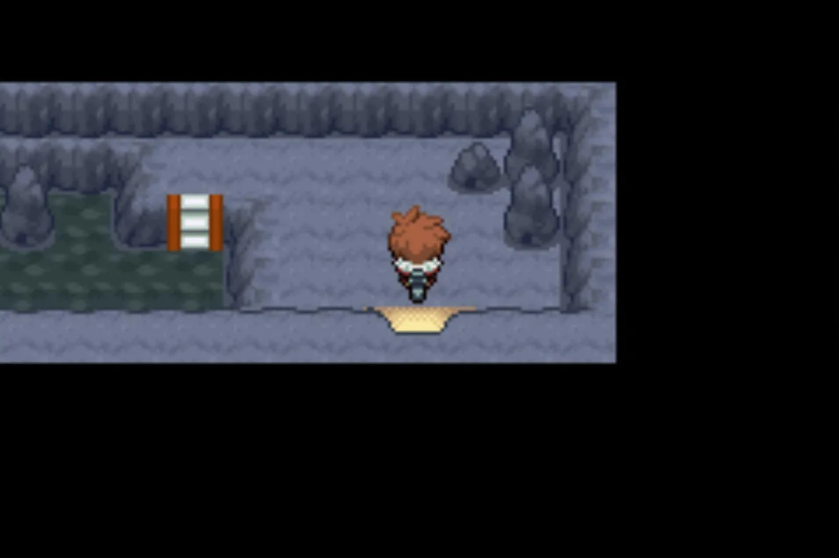 Just inside Valley Cave / Pokémon Unbound