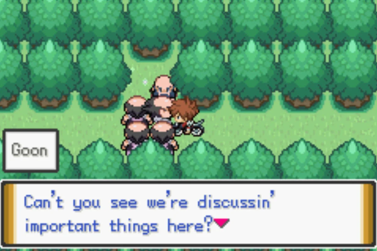 The left path is blocked / Pokémon Unbound