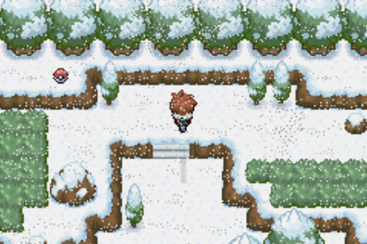 The fork at the top of the stairs / Pokémon Unbound