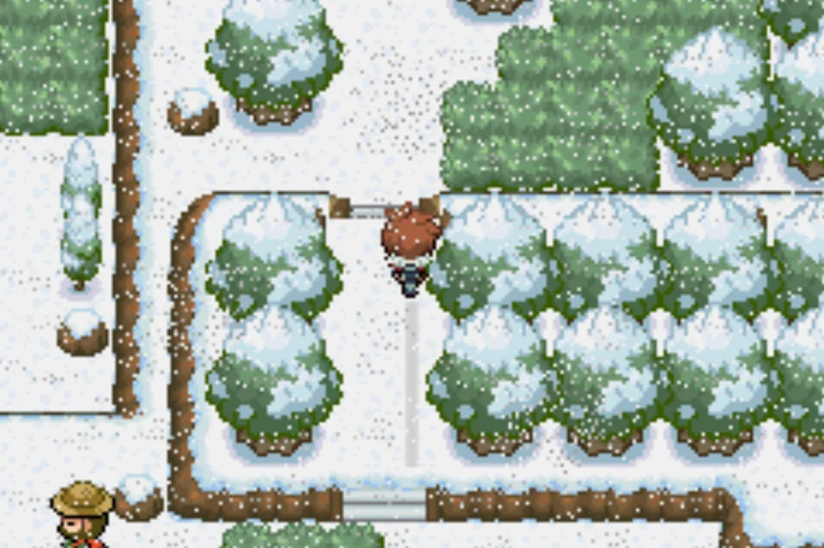 Not far now - Hiker Brice is an optional fight for you towards the west / Pokémon Unbound