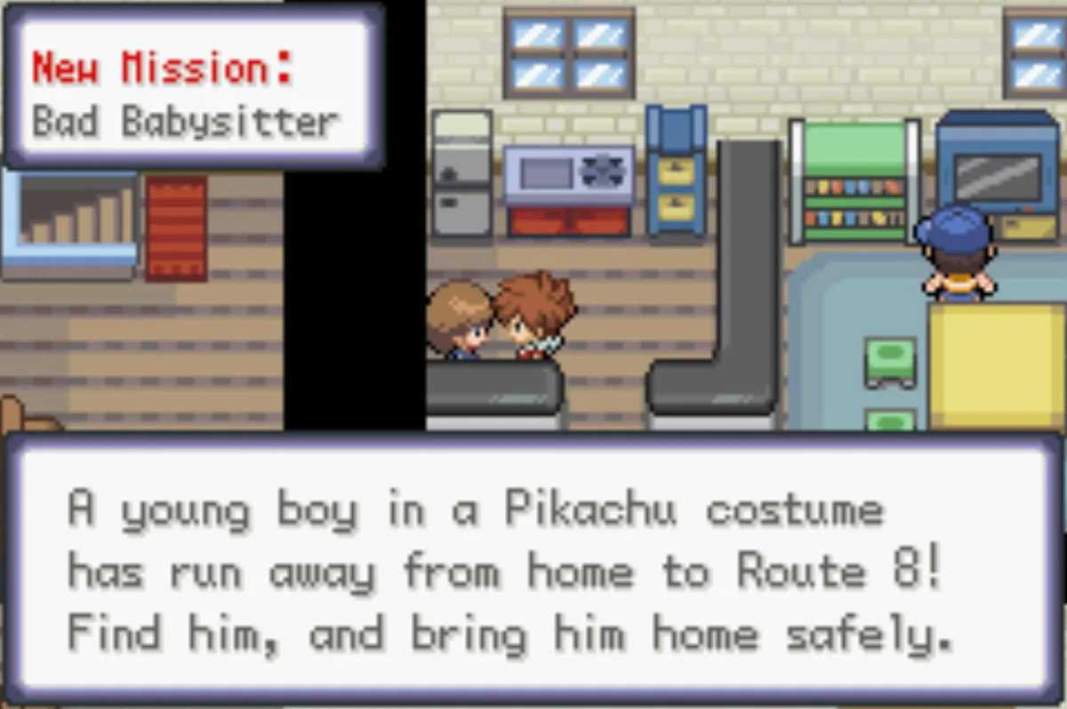 Her brother is missing / Pokémon Unbound
