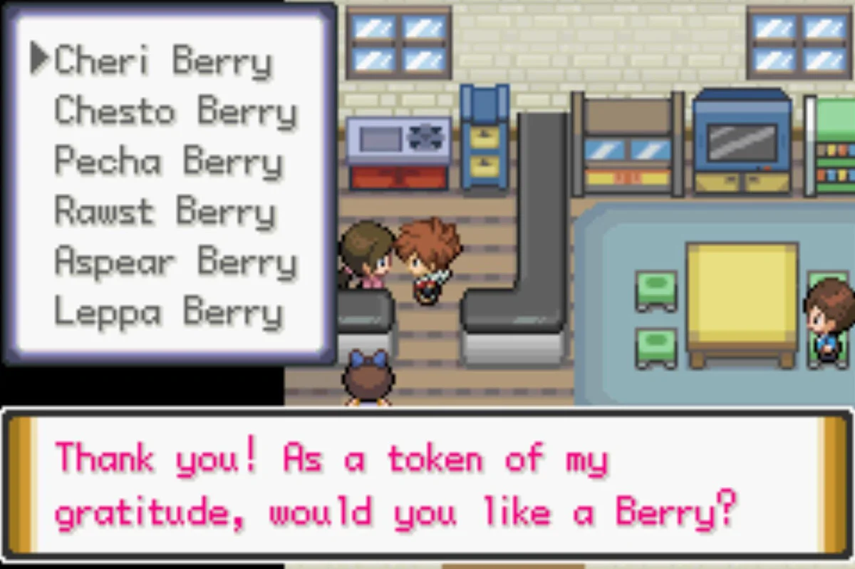 The Berry woman / Pokémon Unbound