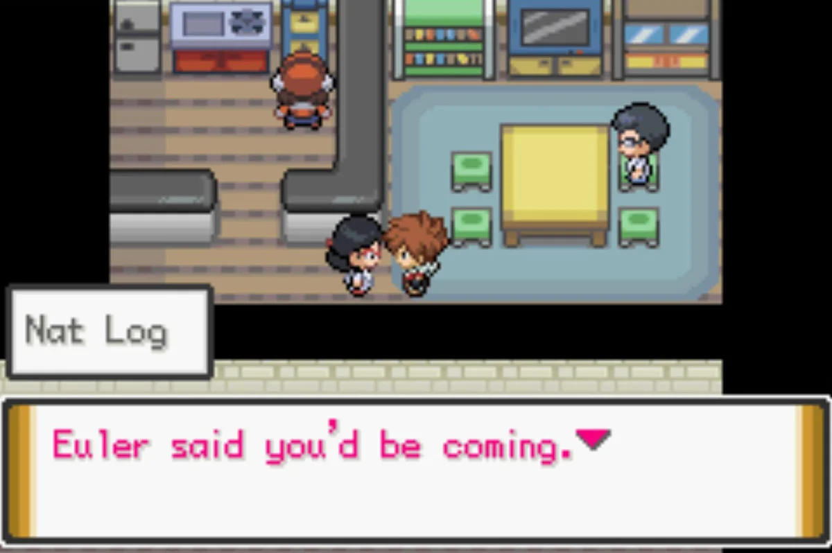 This is where Professor Log’s sister lives / Pokémon Unbound