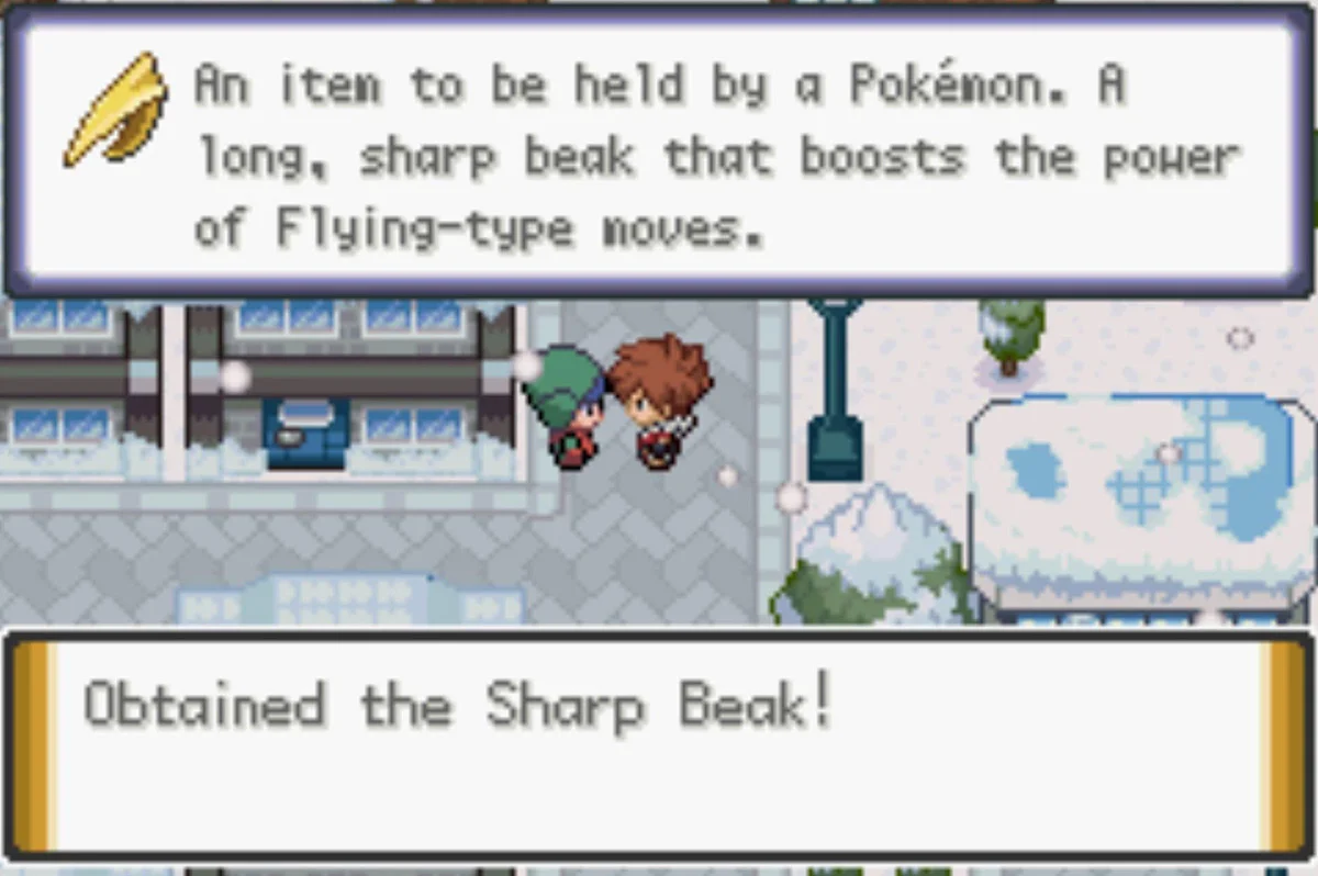 The man near the Mart has a present for you / Pokémon Unbound