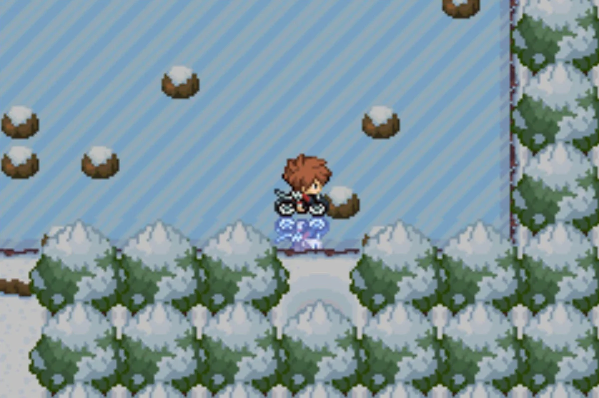 The destination of the ice puzzle / Pokémon Unbound