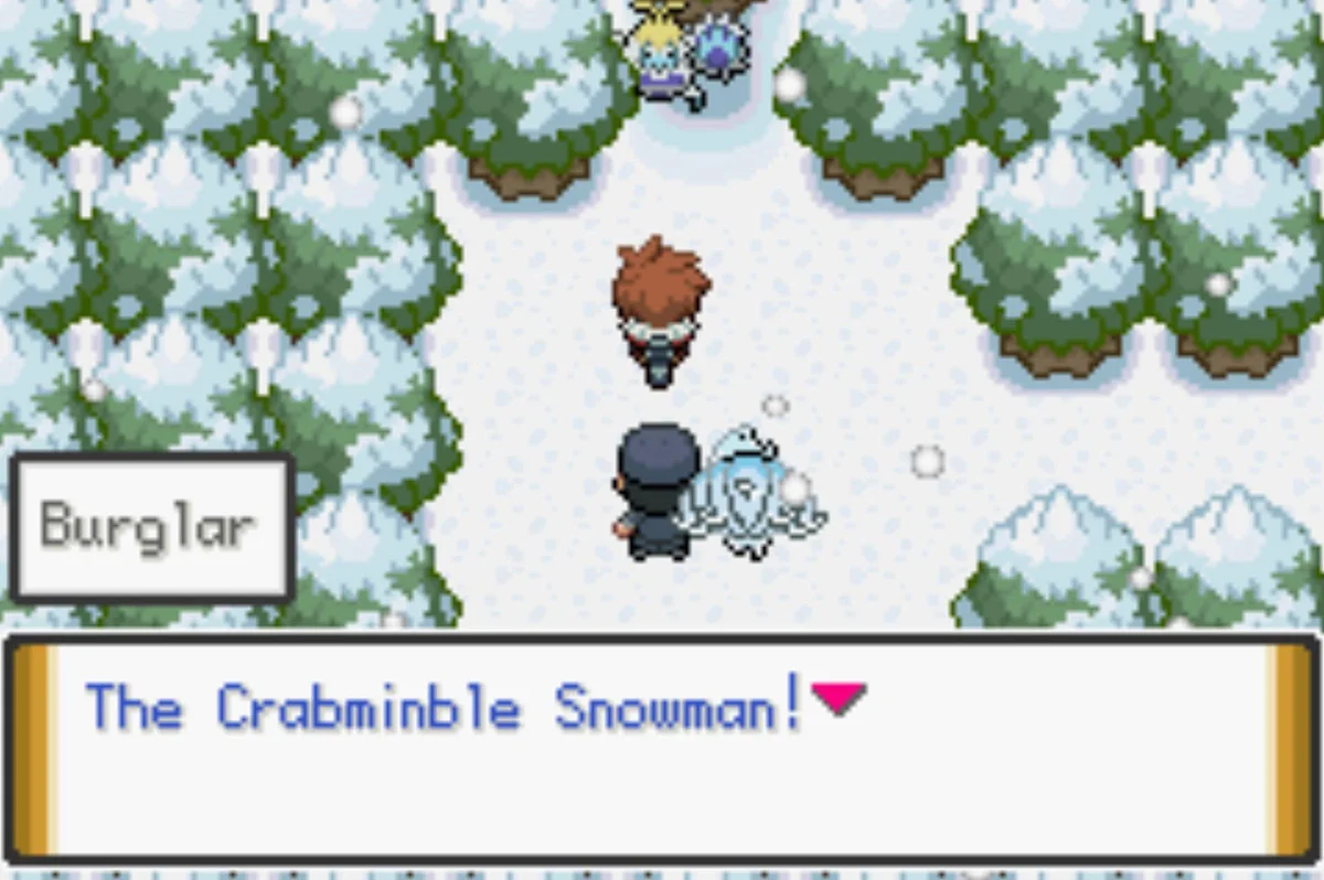 The Crabominable appears / Pokémon Unbound