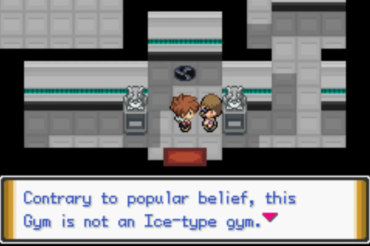 The Guide tells you all about the Blizzard Gym / Pokémon Unbound