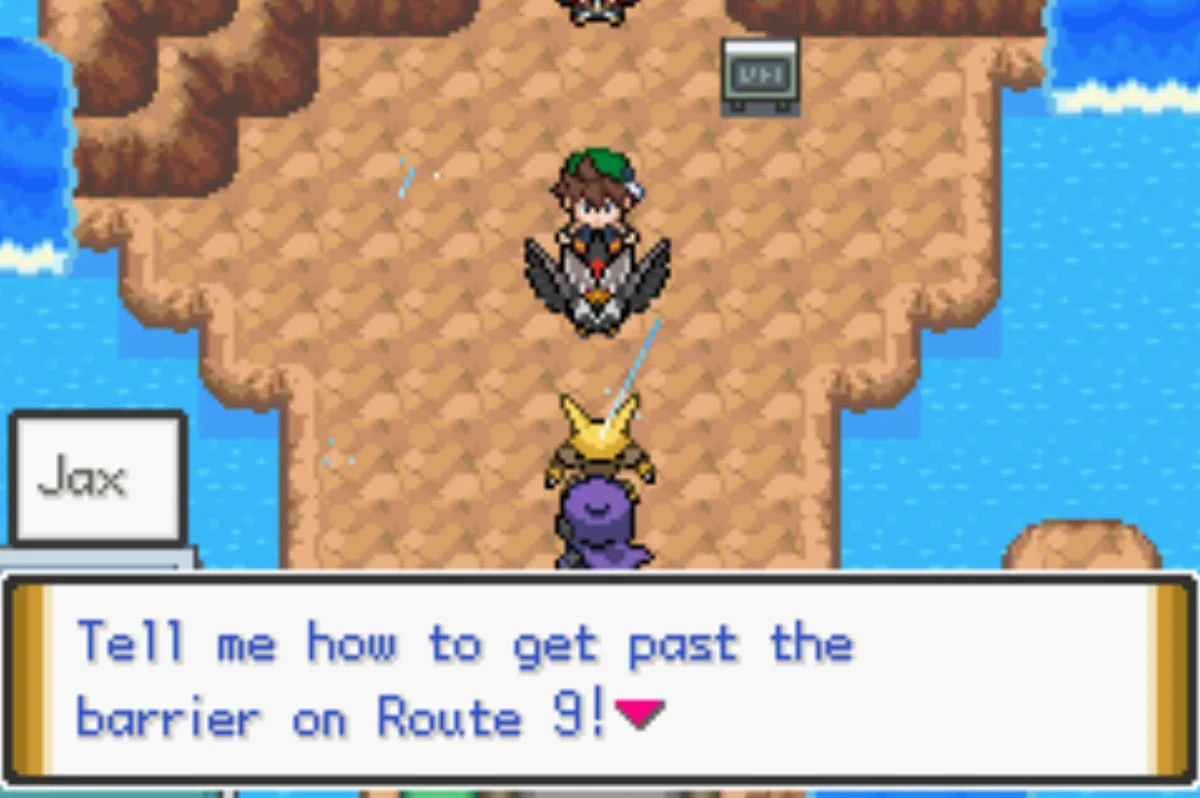 Jax tries to battle Ivory again / Pokémon Unbound