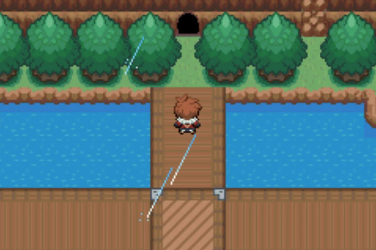 Cliff Cave entrance / Pokémon Unbound