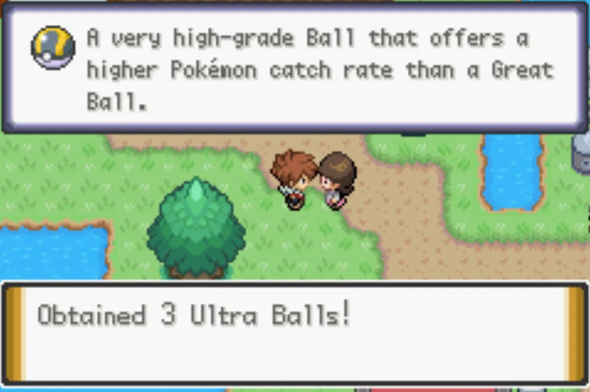 A gift for us, north of the Strength house / Pokémon Unbound