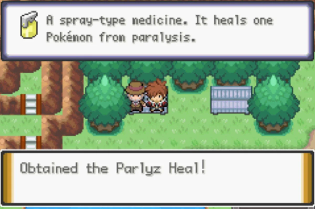 Taking a break on the bench / Pokémon Unbound