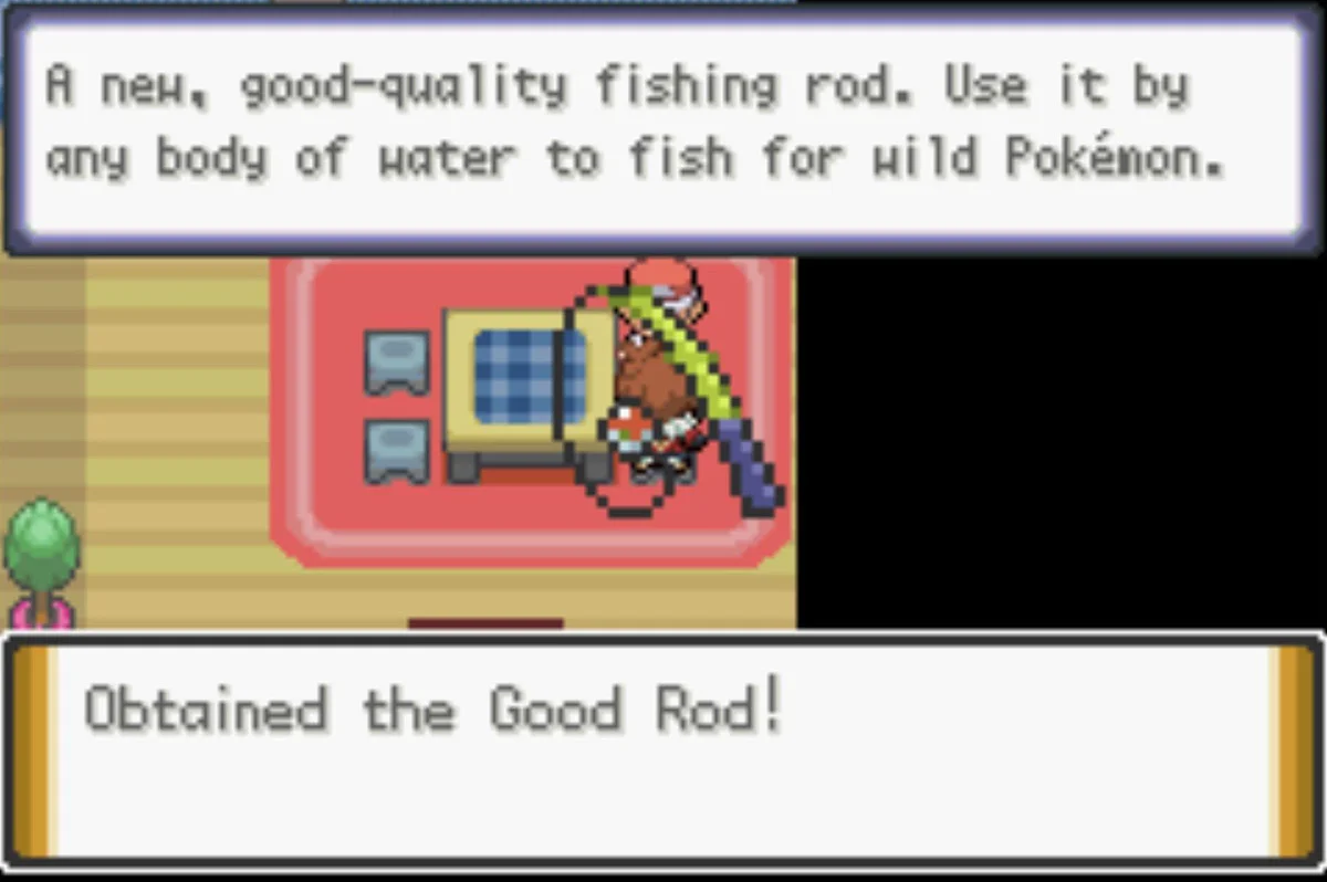 This fisherman has an upgrade / Pokémon Unbound