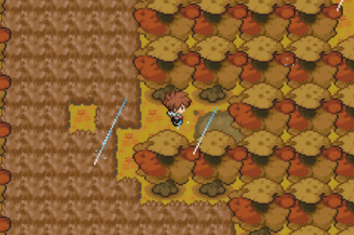 The entrance to where Ivory is / Pokémon Unbound