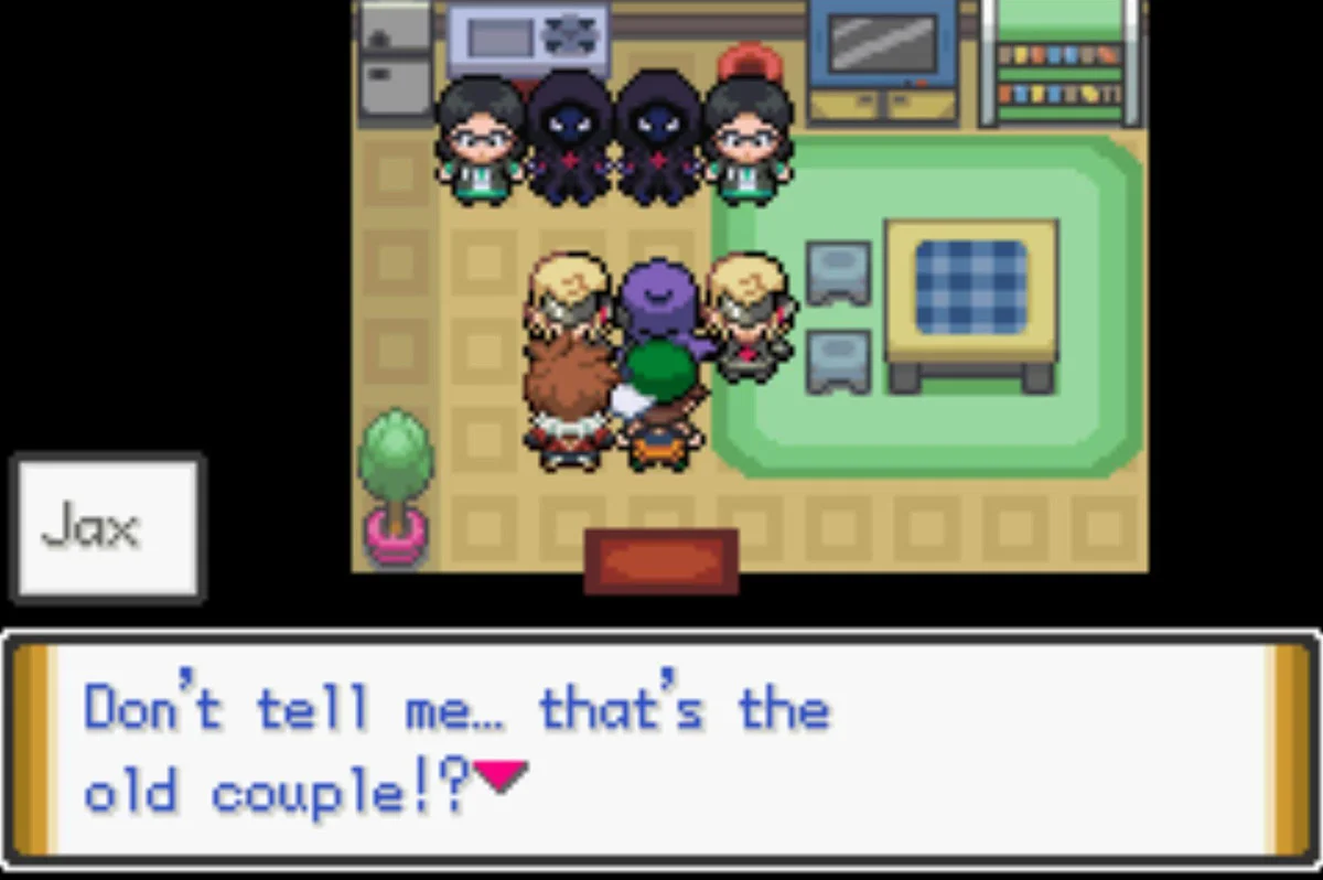 The old couple are transformed / Pokémon Unbound