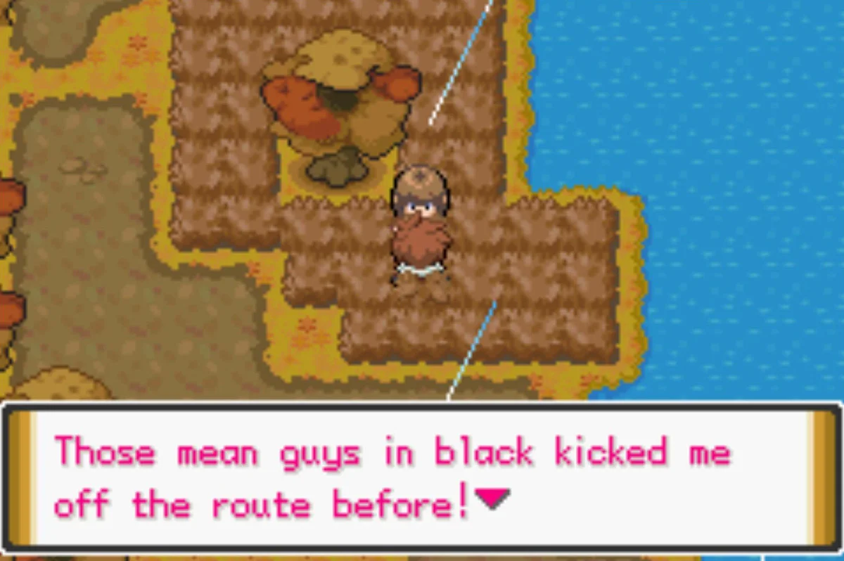 Route 9 now has normal trainers on it / Pokémon Unbound