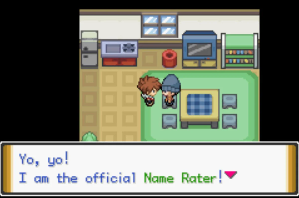 The Name Rater / Pokémon Unbound