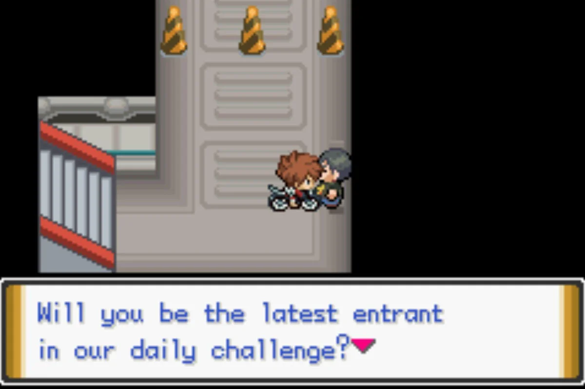 Route 5 starts here / Pokémon Unbound