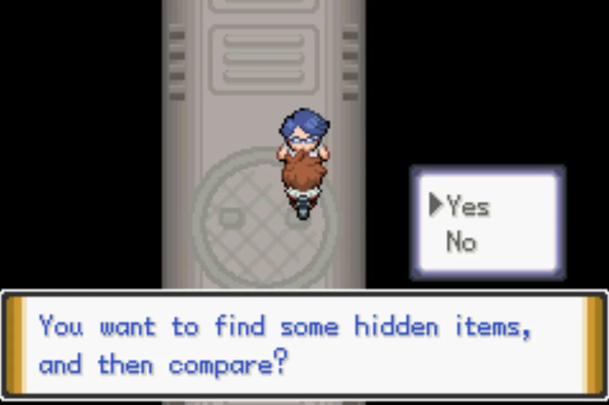 This man gives you a hidden item mission / Pokémon Unbound