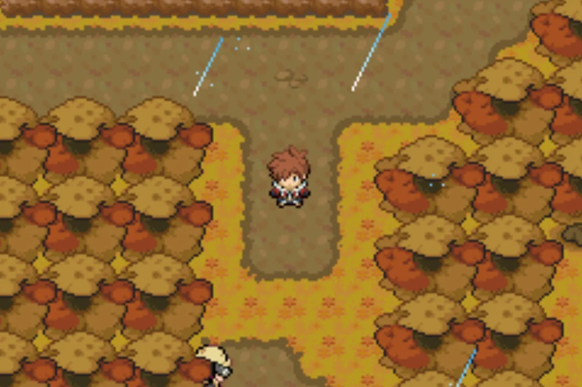 There’s a branch off the loop to the south / Pokémon Unbound